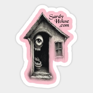 Sardy House Shirt Faded Sticker